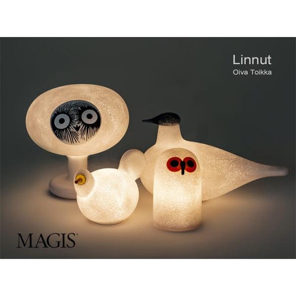 マジス×イッタラ リンナット Sulo Sサイズ オイバ・トイッカ Magis LINNUT Lamp LI01 Iittala Oiva Toikka 北欧 ランプ ふくろう | MAGIS | 09