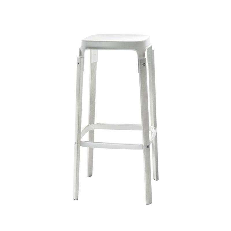マジス スティールウッドスツール HIGH 高さ78センチ ホワイトビーチ ブラックビーチ MAGIS Steelwood Stool SH78 送料無料 | MAGIS | 01