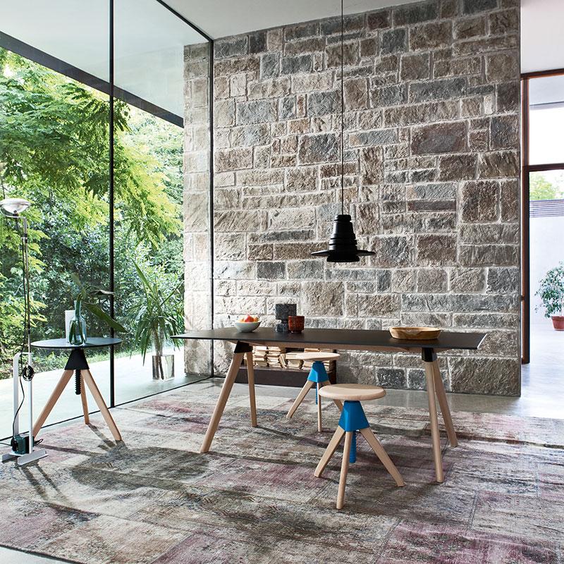 ダイニングテーブル MAGIS THE WILD BUNCH MAGIS（マジス） トップシー テーブル ザ ワイルド バンチ ブラック