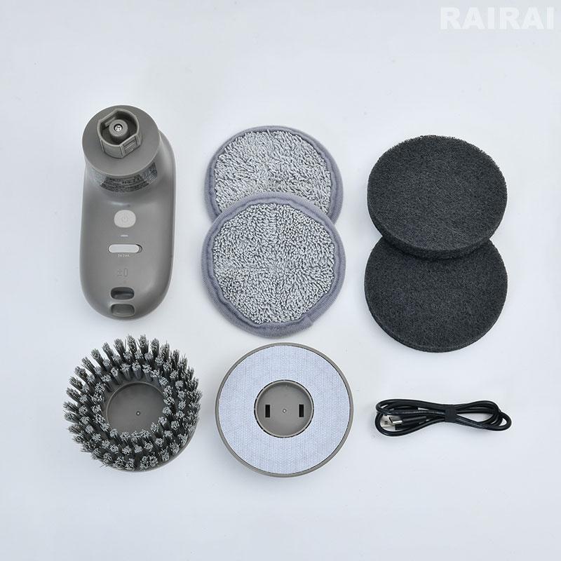 0（プラスマイナスゼロ） 激落ちくん コードレス 電動ブラシ ホワイト