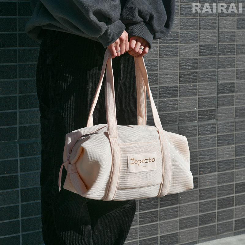 完売品 Repetto レペット　DuffleBag repetto（レペット） ダッフルバッグ メッシュ Mサイズ イコンヌ