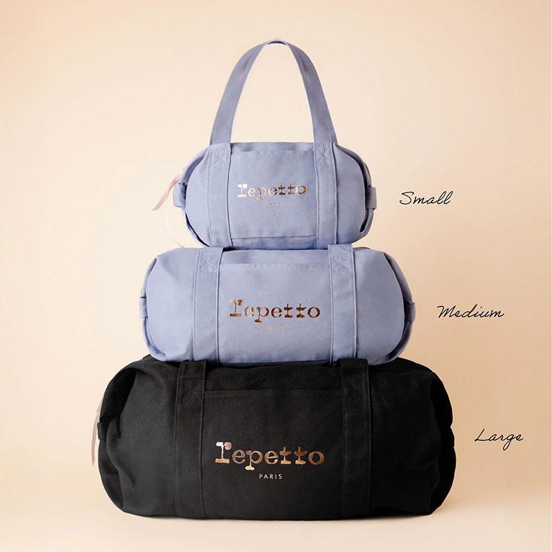 repetto（レペット） ダッフルバッグ Mサイズ ノワール 2WAY