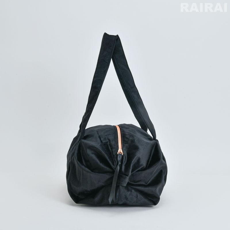 repetto レペット ダッフルバッグ M ベルベット ブラック 黒