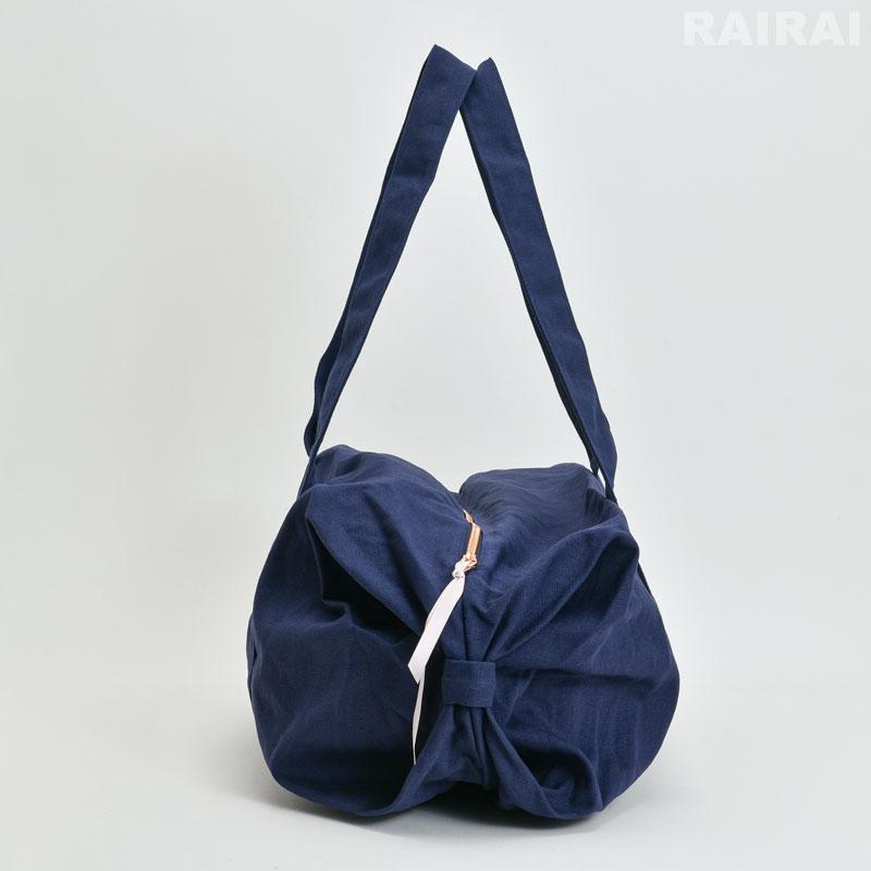 レペット ダッフルバッグ L コットン DANCE WITH REPETTO ネイビー repetto DUFFLE BAG Bleu nuit  Lサイズ ビッグ おしゃれ 送料無料｜cds-r｜04