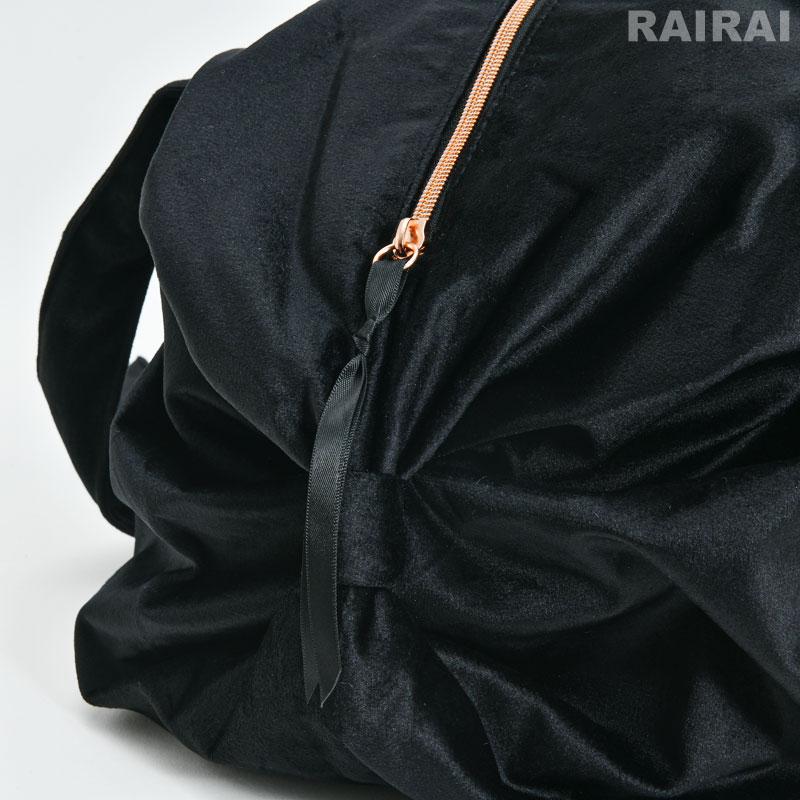 レペット ダッフルバッグ L ベルベット ブラック 黒 repetto DUFFLE BAG Noir Lサイズ ビッグ おしゃれ 送料無料｜cds-r｜07