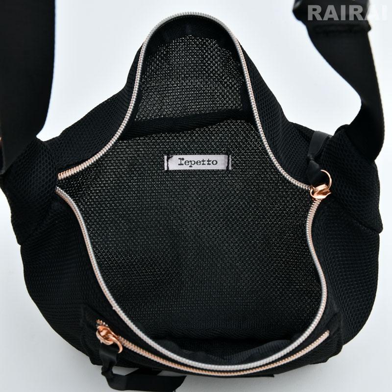 repetto（レペット） ボディバッグ エシャッペ ブラック 黒 repetto