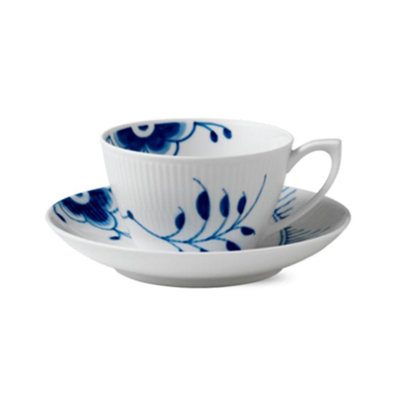 ロイヤルコペンハーゲン ブルーフルーテッド スープカップ＆ソーサー 2つセット ROYAL COPENHAGEN（ロイヤルコペンハーゲン） ロイヤル コペンハーゲン