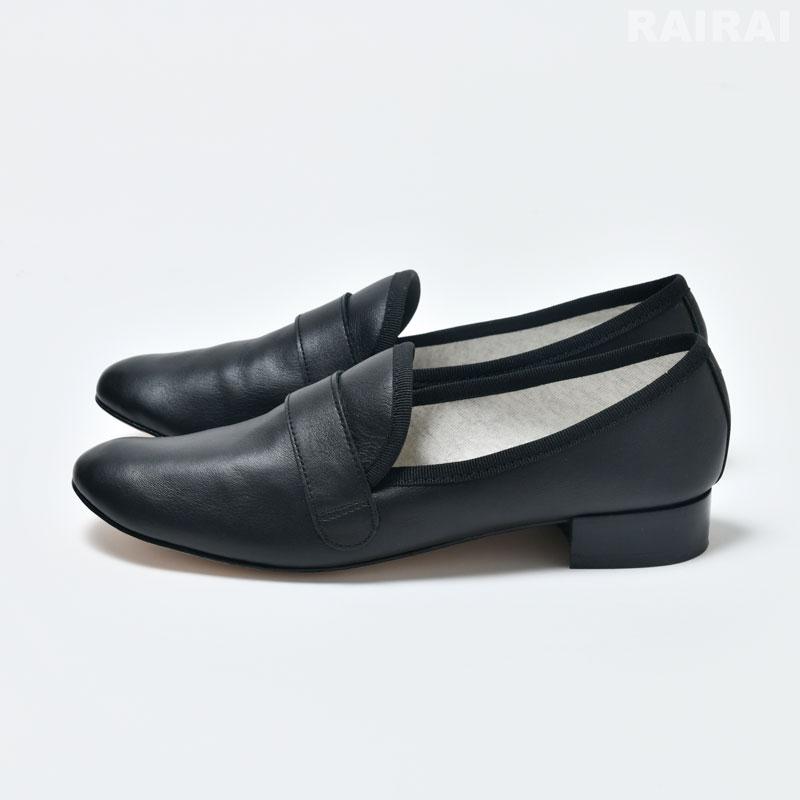 レペット レディース マイケル ローファー スムースレザー ブラック repetto Michael Loafer Nappa calfskin Noir 送料無料｜cds-r｜03