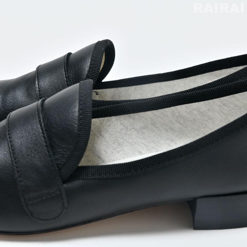 レペット レディース マイケル ローファー スムースレザー ブラック repetto Michael Loafer Nappa calfskin Noir 送料無料｜cds-r｜07