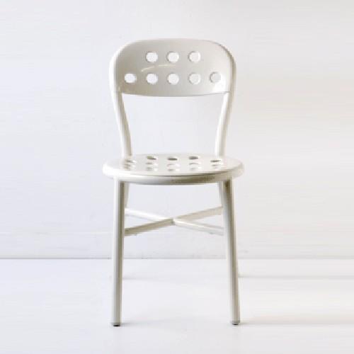 マジス パイプチェア パイプ椅子 アーム無 ホワイト MAGIS Pipe Chair