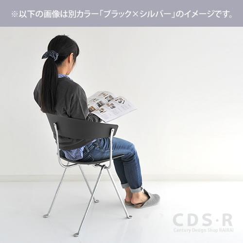 MAGIS（マジス） オフィチーナ チェア グレイメタライズド×ブラック