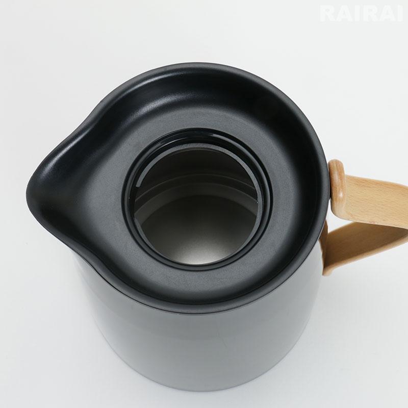 stelton ステルトン バキュームジャグ ティー 1L エマ ブラック ブルー