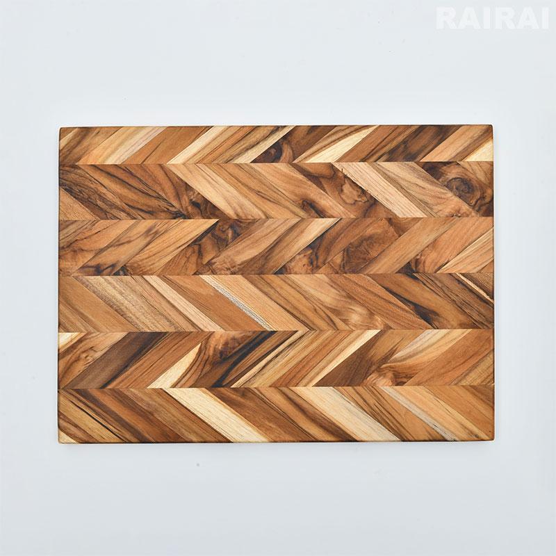 チークハウス ヘリンボーン カッティングボード 36cm TEAKHAUS まな板