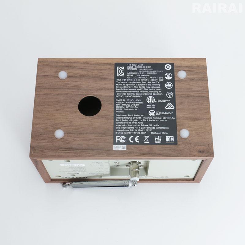 Tivoli Audio チボリ オーディオ モデル ワン BT ラジオ付き