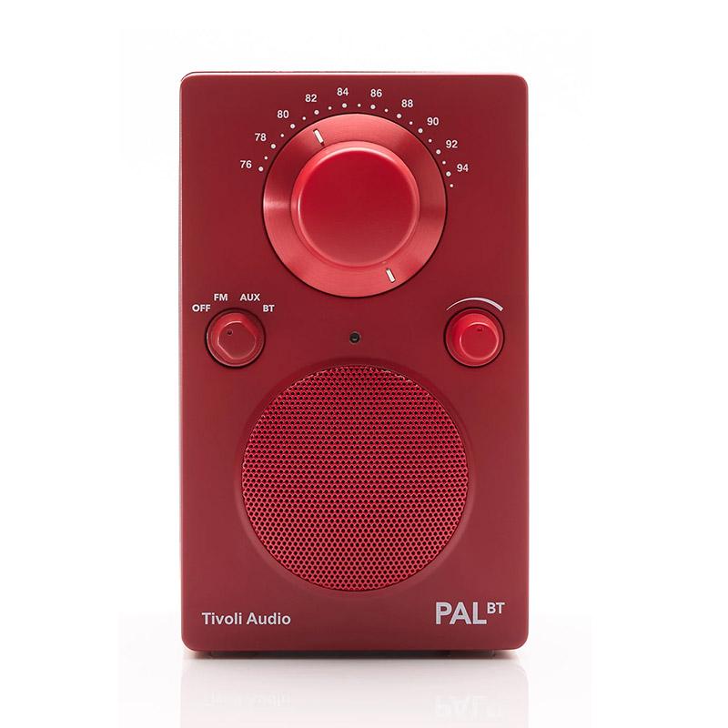 【極美品】Tivoli Audio チボリオーディオ　PAL BT レッド Tivoli Audio（チボリ・オーディオ） チボリ オーディオ パル ブラック
