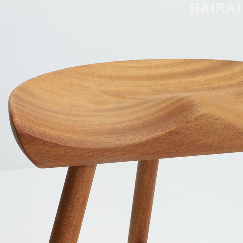 新品 シューメーカー　Shoemaker スツール　ブラウン(イロコウッド) 新品 シューメーカー Shoemaker スツール ブラウン(イロコウッド)