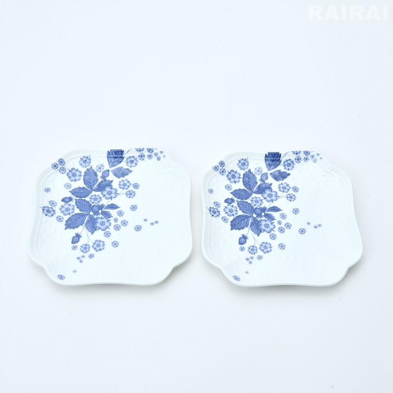 紅茶セット付き】 ウェッジウッド 和スイーツセット ストロベリー