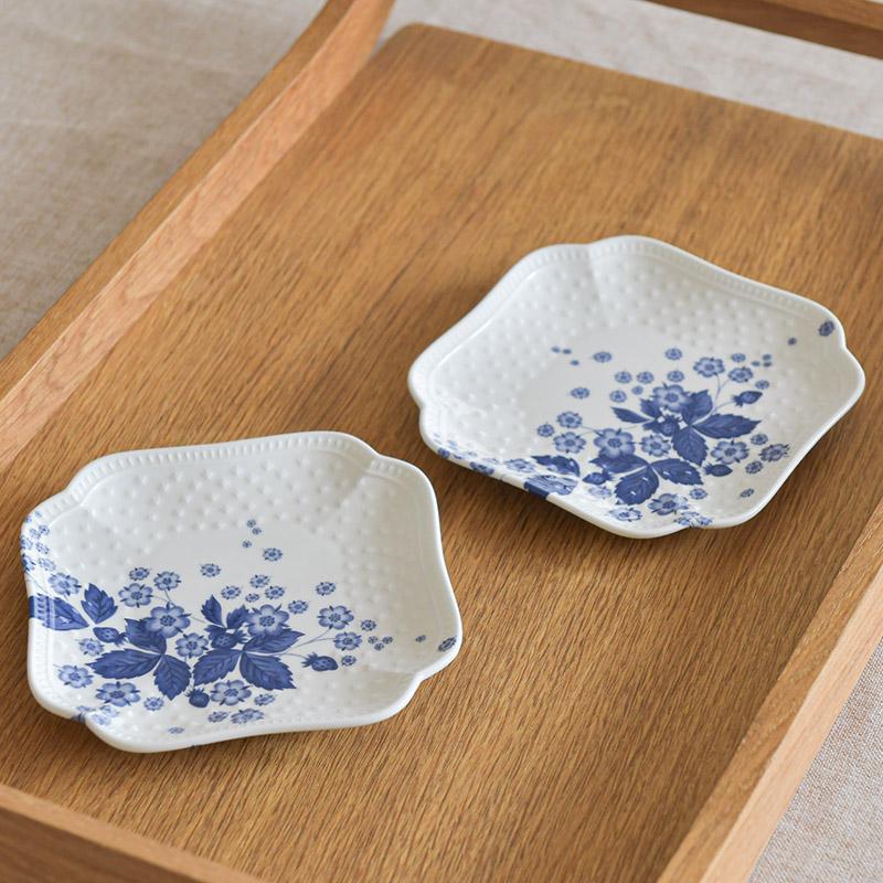 WEDGWOOD（ウェッジウッド） 【紅茶セット付き】 スモールプレートペア