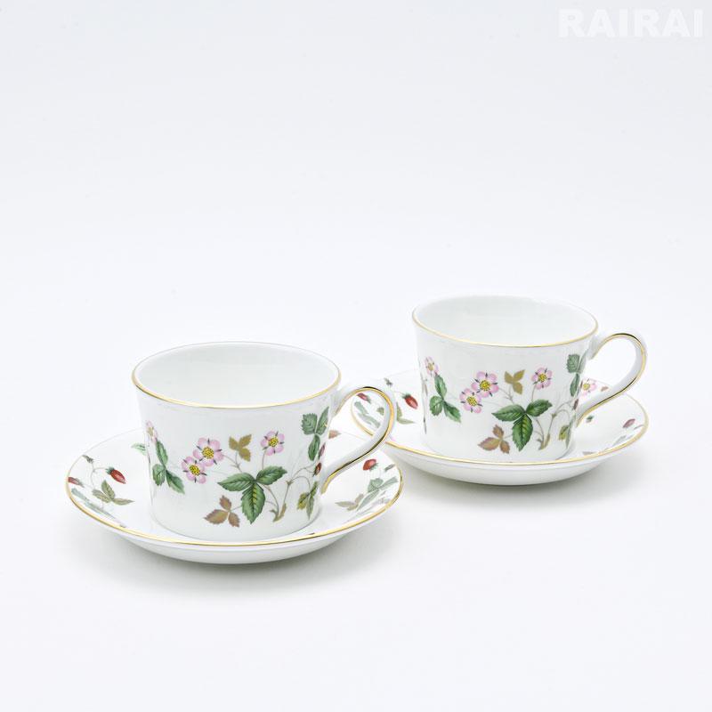 紅茶セット付き】 ウェッジウッド ティーカップ＆ソーサー デルフィ