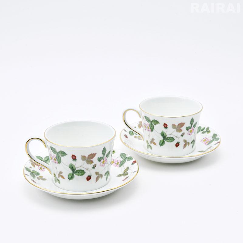 紅茶セット付き】 ウェッジウッド ティーカップ＆ソーサー デルフィ