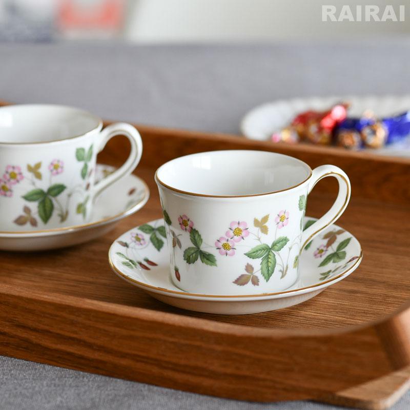 紅茶セット付き】 ウェッジウッド ティーカップ＆ソーサー デルフィ