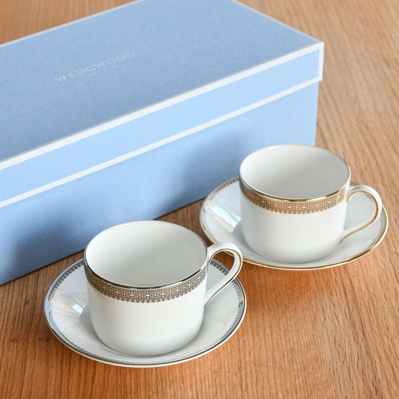 紅茶セット付き】 ウェッジウッド ヴェラ・ウォン ヴェラ レース