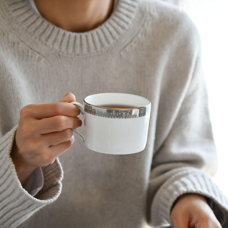 紅茶セット付き】 ウェッジウッド ヴェラ・ウォン ヴェラ レース