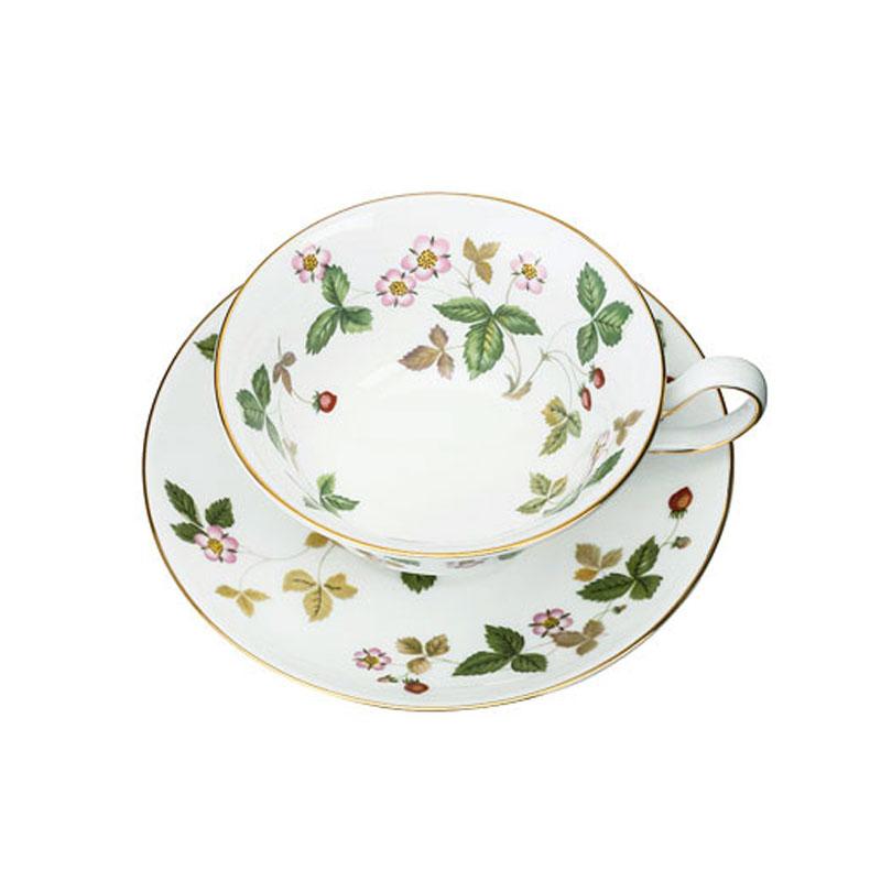 紅茶セット付き】 ウェッジウッド ハニーセット ピオニー プレート