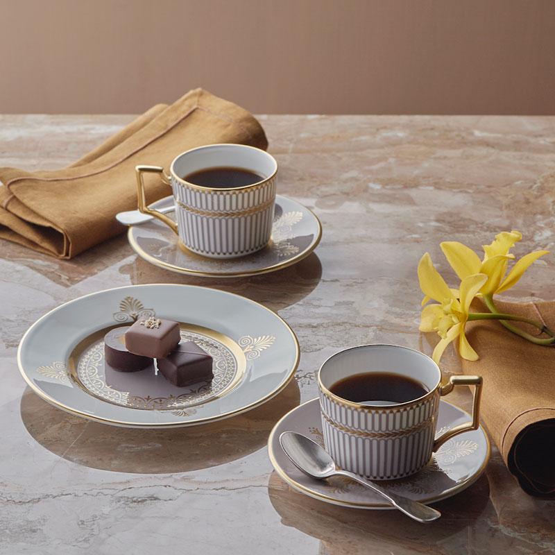 WEDGWOOD（ウェッジウッド） 【紅茶セット付き】 アンセミオン グレイ