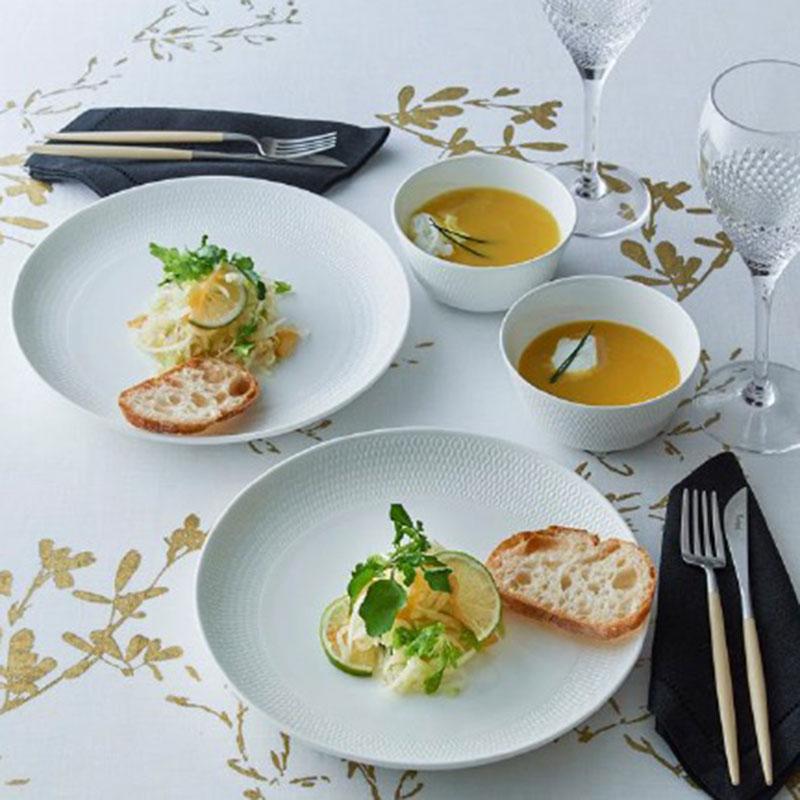 Gio 【紅茶セット付き】 ウェッジウッド ジオ クーププレート＆ボウル