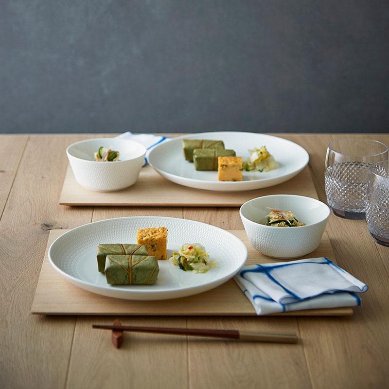 Gio 【紅茶セット付き】 ウェッジウッド ジオ クーププレート＆ボウル