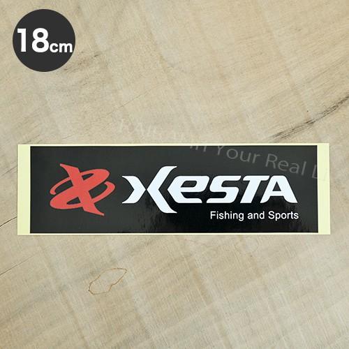 釣り具 ステッカー ゼスタ オリジナルロゴ ブラック 2枚入り 18 5 5cm Xesta 563 4455 Xesticker Or 18cm Cds R 通販 Yahoo ショッピング