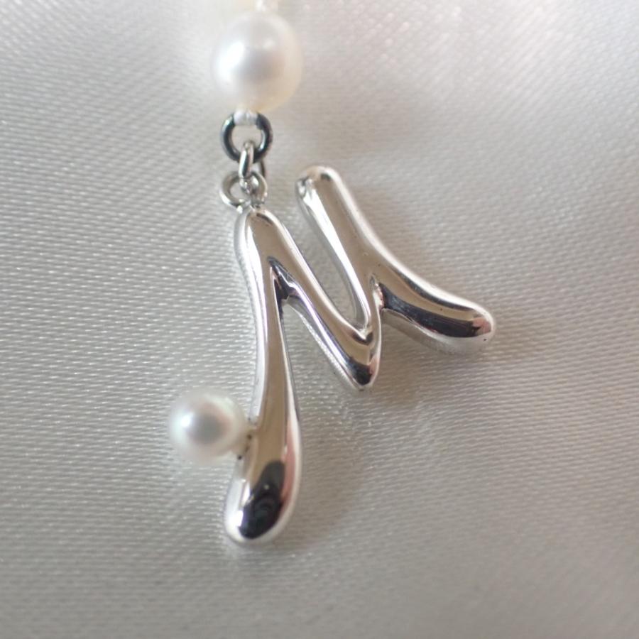 TASAKI 携帯ストラップ チャーム イニシャル『M』シルバー : Pawn Shop  