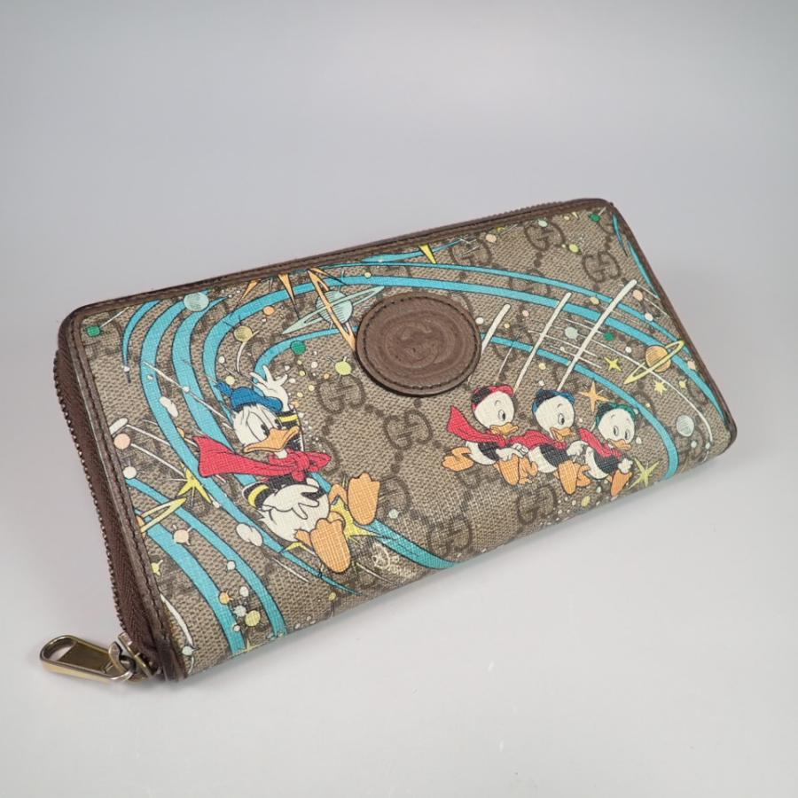 GUCCI GUCCI グッチ ディズニー コラボ ドナルドダック 長財布 GUCCI GUCCI グッチ ディズニー コラボ ドナルドダック 長財布