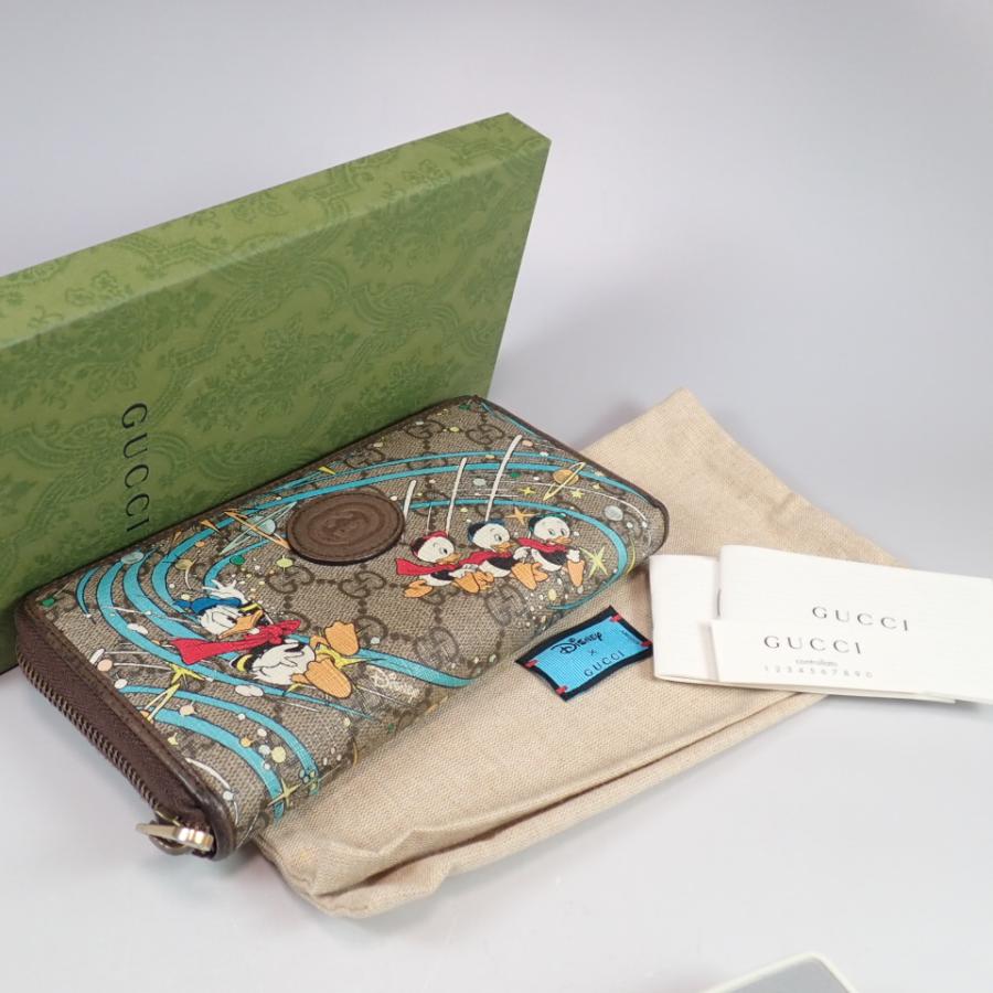 GUCCI GUCCI グッチ ディズニー コラボ ドナルドダック 長財布 GUCCI GUCCI グッチ ディズニー コラボ ドナルドダック 長財布