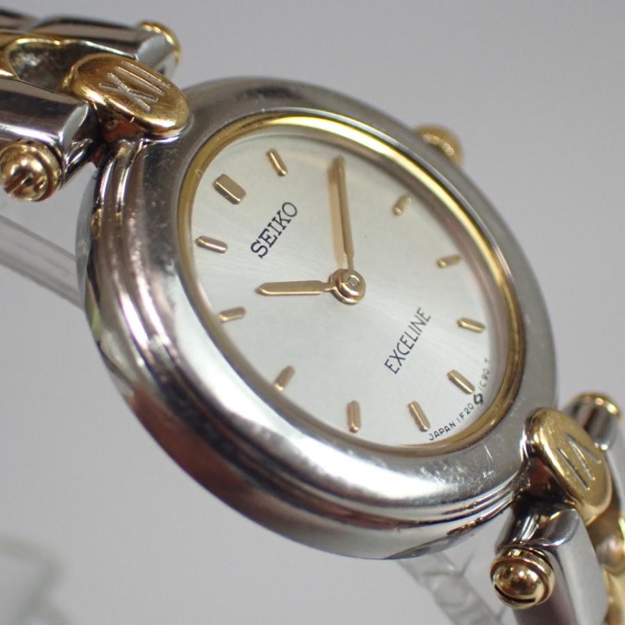 SEIKO セイコー エクセリーヌ クオーツ レディース 腕時計 SS
