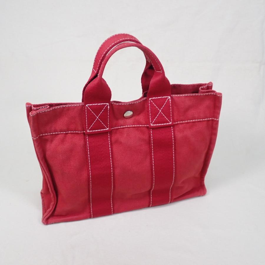 フールトゥ HERMES エルメス PM トートバック レッド : Pawn Shop 