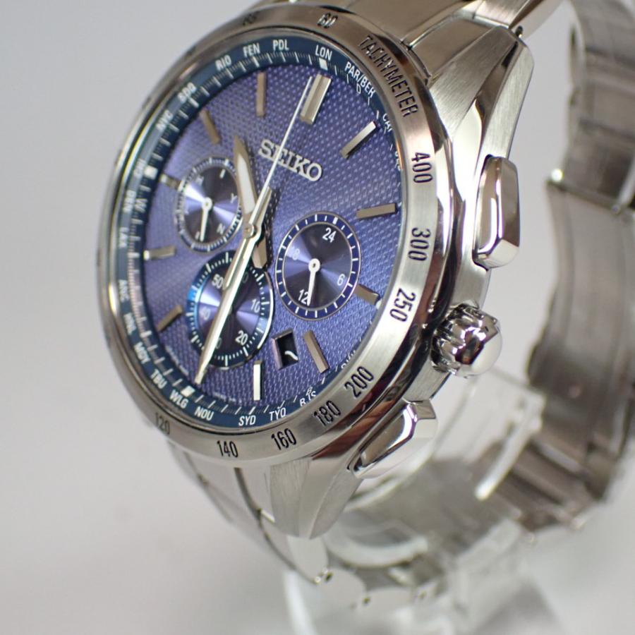 SEIKOセイコー ブライツ SAGA191 メンズ 腕時計 クロノグラフ コンフォテックス ダイヤシールドソーラー電波時計 新品｜cdzuu88201｜02