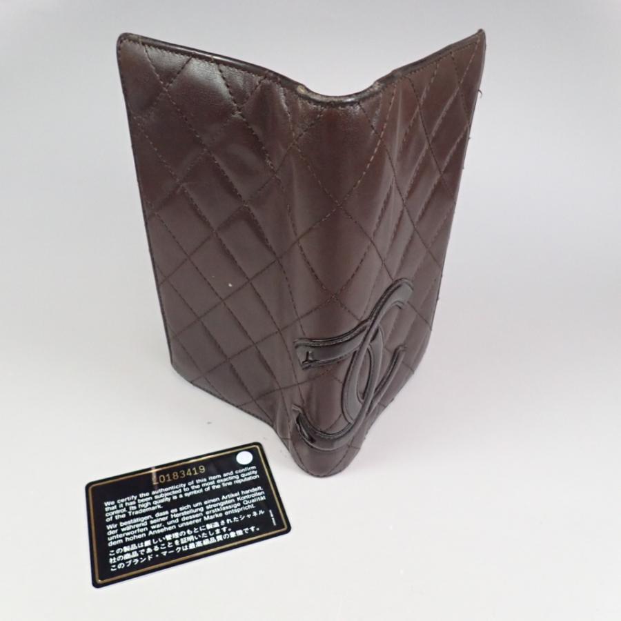 CHANEL 折り財布　カンボンライン ブラウン/オレンジ 楽天市場】【財布】CHANEL シャネル カンボンライン ココマーク