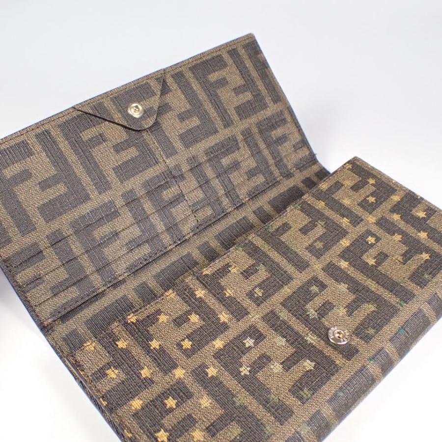 フェンディ ズッカ スター コンチネンタルウォレット(8M0000) （FENDI 