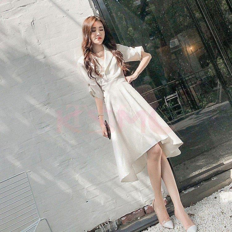 人気沸騰 膝丈ワンピース 40代 レディース ワンピース 春夏きれいめ 50代 30代 大人 お出かけ 結婚式ドレス オシャレ フレアスカート 不規則 五分袖ワンピース 白ドレス ワンピース サイズ Xl qhema Com