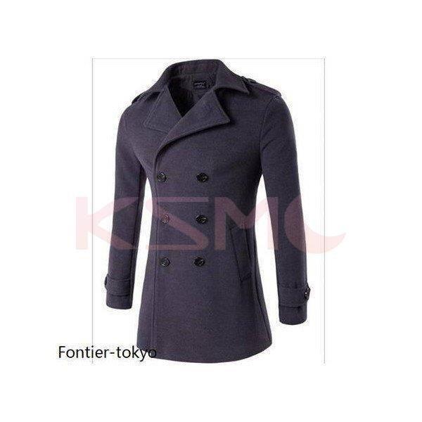 日本製 卸売可チェスターコートメンズトレンチコートビジネスコート冬アウター細身スリム チェスターコート カラー グリーン qhema Com