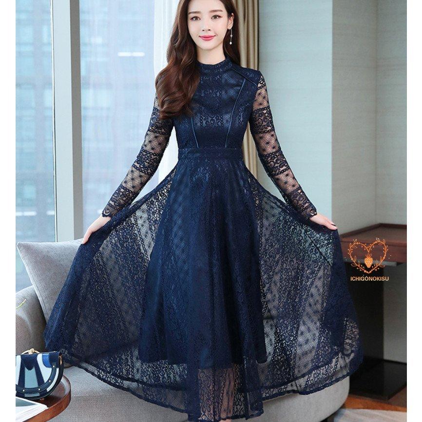 パーティードレス 服 代 30代 40代 50代 ドレス 結婚式 親族 ワンピース 大きいサイズ 袖あり フォーマル ロングワンピース 服装 ドレス 膝丈 女性 服 お呼ばれ 親族 二次会 T6bc47 Ceaストア1