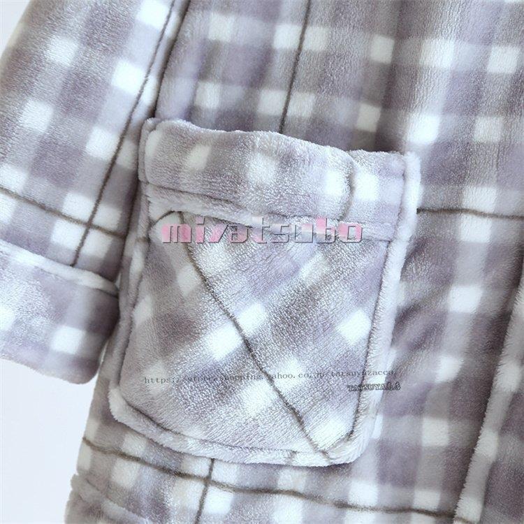 最安挑戦 用 冬 メンズ パジャマ もこもこ 長袖 モコモコ 部屋着 おしゃれ メンズパジャマ 上下 メンズ ルームウェア パジャマ カラー グレー 写真通り qhema Com