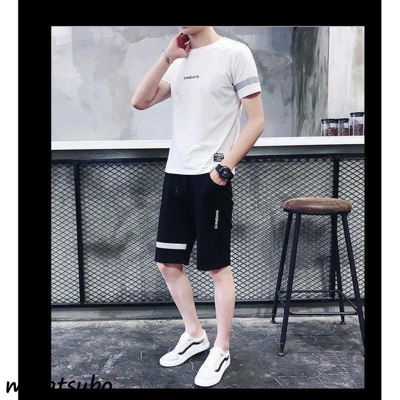 グランドセール 半袖 メンズ 上下セット ジャージ スウェット セットアップ ファッション カジュアル パンツ Tシャツ ルームウェア 薄手 2点セット ジャージ スウェット上下セット サイズ Xl qhema Com