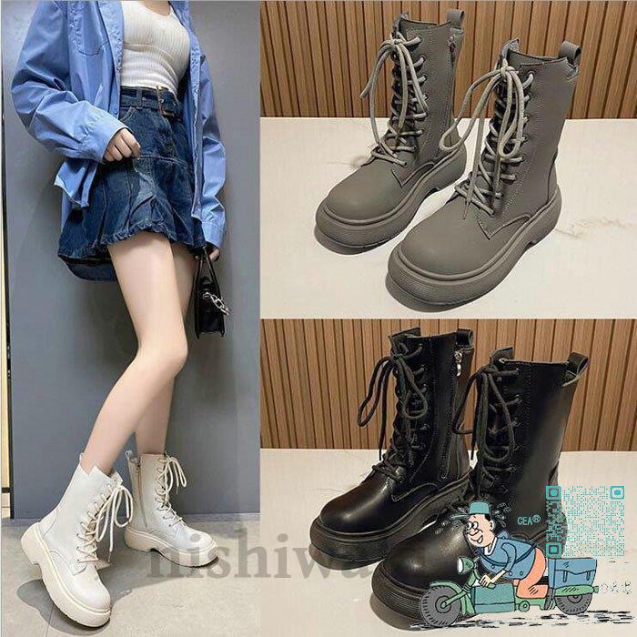 シューズ 2種類選べる ショートブーツ レディース ワークブーツ ローヒール 厚底 シューズ 靴 無地 カジュアルシューズ 美脚 歩きやすい 21年秋冬新作 Djv0p4w34g Wrestlesquare Com