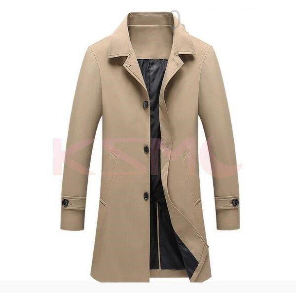 売れ筋がひ 卸売可チェスターコートメンズロングスリムウールコート冬アウタービジネスコートトレンチコート細身 チェスターコート カラー ブラック Ishhas Fkunissula Ac Id