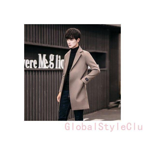 チェスターコート トレンチコート メンズ アウター ロングコート ビジネス 通勤 厚手 薄手 秋服 冬服 カジュアル 高見え おしゃれ Keser No