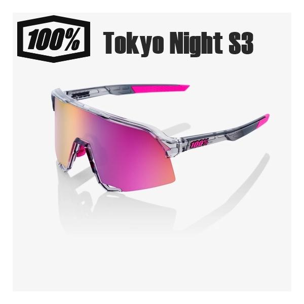 100% S3 Tokyo Night ワンハンドレッド サングラス 100% ワンハンドレッド サングラス 限定モデル Tokyo Night S3 Purple