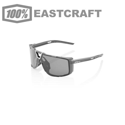 ワンハンドレッド サングラス 100% EASTCRAFT Matte Black Smoke Lens